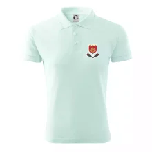 Folklor na prsu tulipán