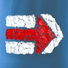 Párová turistická značka  červená