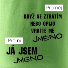 Když se ztratím vraťte mě / Já jsem