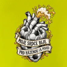 Moje srdce bije pro házenou a pivo