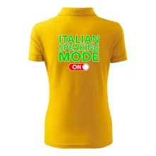 Italian speaking mode - ON