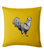 Kohout kreslený černobílý