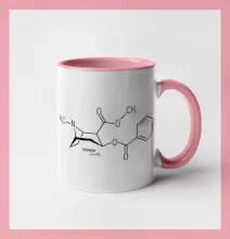 Molekulární struktura Cocaine Kokain