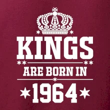 Kings are born in 1964