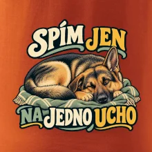 Spím jen na jedno ucho - vlčák
