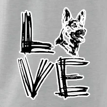 Německý ovčák love