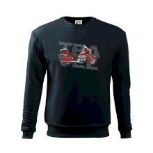 Cestovní motorka Amerika červená