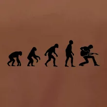 Evoluce kytarista - klečící