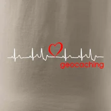 Moje srdce bije pro Geocaching -text