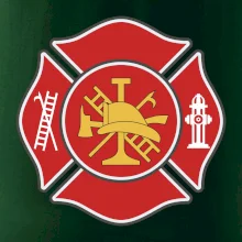 Fire department logo červené Fire department logo červené
