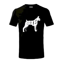 Boxer nápis v těle