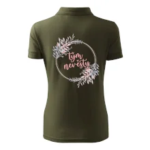 Tým nevěsty květinový kruh růžový