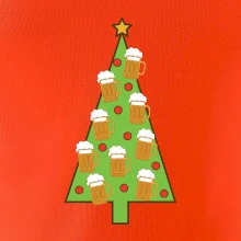 Nic více nepotřebuji - stromeček a pivo (Pecka design)