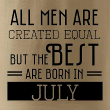 All men are created equal july