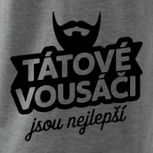 Tátové vousáči jsou nejlepší