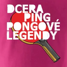 Dcera ping pongové legendy
