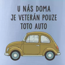 U nás doma je veterán pouze toto auto zelené