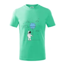 Astronaut s balónkem