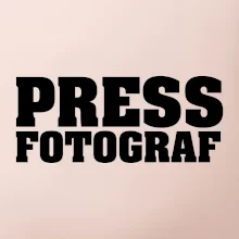 Novinář nápis - Press Fotograf