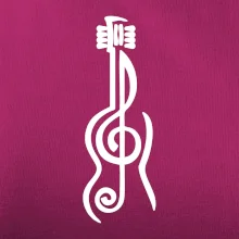 Houslový klíč kytara