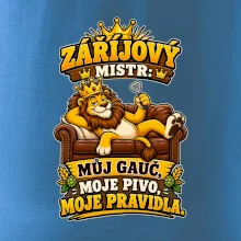 Záříjový mistr -  můj gauč, moje pivo, moje pravidla