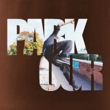 Parkour nápis ve městě