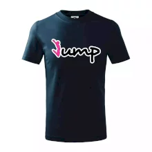 Jump - nápis a panáček