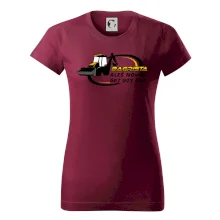 Bagrista v kruhu - vlastní nápis