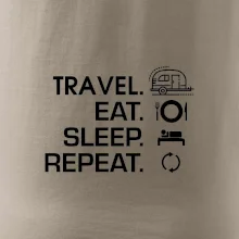 Eat sleep travel - Malý přívěs