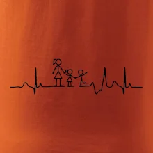 Ekg maminka a holka + kluk