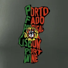 Mapy - názvy měst - Portugalsko