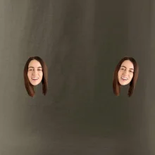 Vtipný dárek - potisk na bradavky