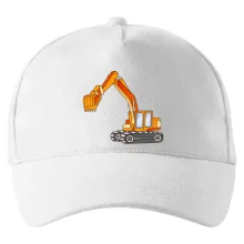 Bagr bez nápisu oranžový