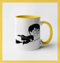 Harry obrázek na koštěti