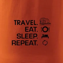 Eat sleep travel - Malý přívěs