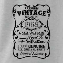 Vintage Etiketa - 1968