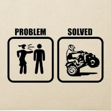 Problem quad / čtyřkolka