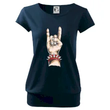 Rocková ruka s náramkem