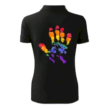 LGBT hand print