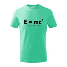 e = mc2 - coffee milk