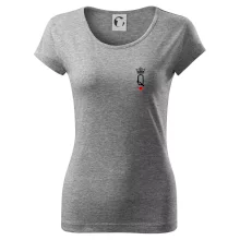 King & Queen logo na prso