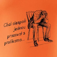 Chci alespoň jednou pracovat s profíkama