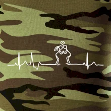 EKG zamilovaný pár