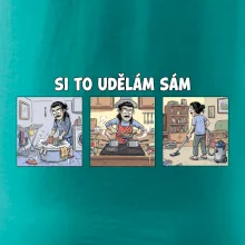 Si to udělám sám - dlouhé vlasy a knír