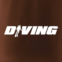 Diving nápis potápěč
