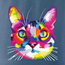 Kočka duhová hlava