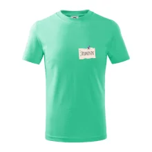 Papírek se jmenovkou - prso - vlastní jméno