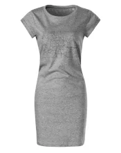 Černobílá mapa Brno