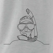 Potápěč jedním tahem