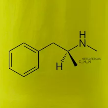 Molekulární struktura pervitin